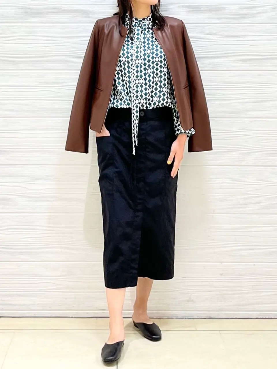 JOSEPH スタッフ コーディネート画像