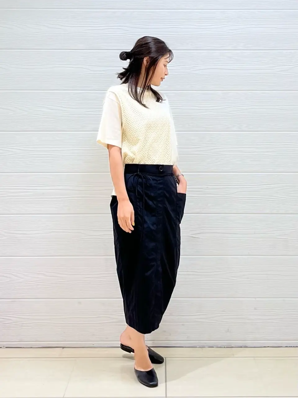 JOSEPH スタッフ コーディネート画像