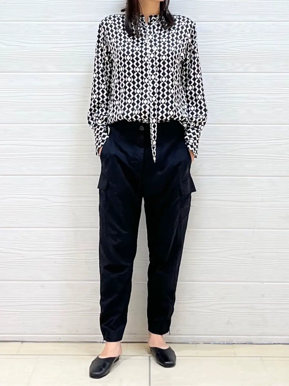 JOSEPH スタッフ コーディネート画像