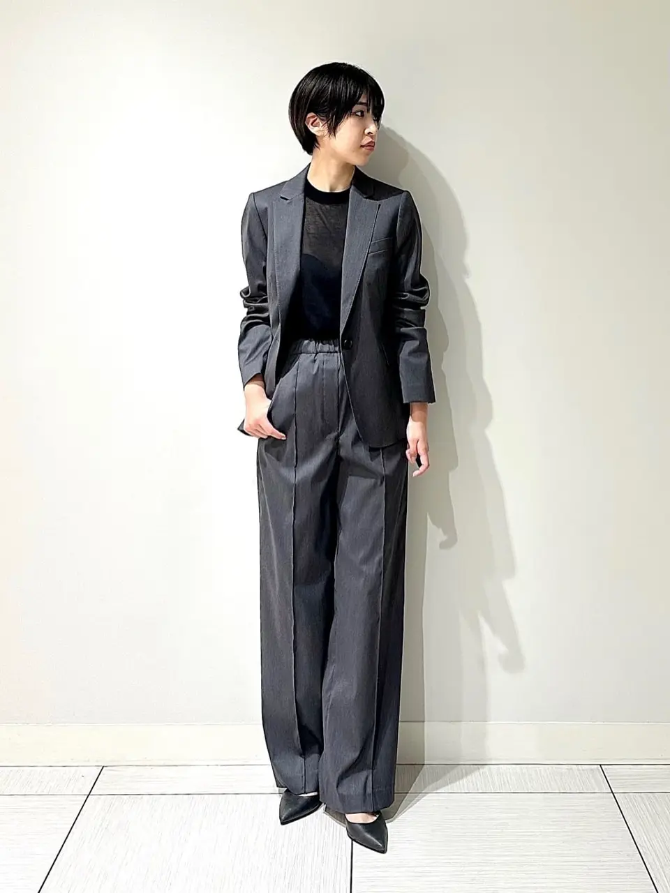 JOSEPH スタッフ コーディネート画像