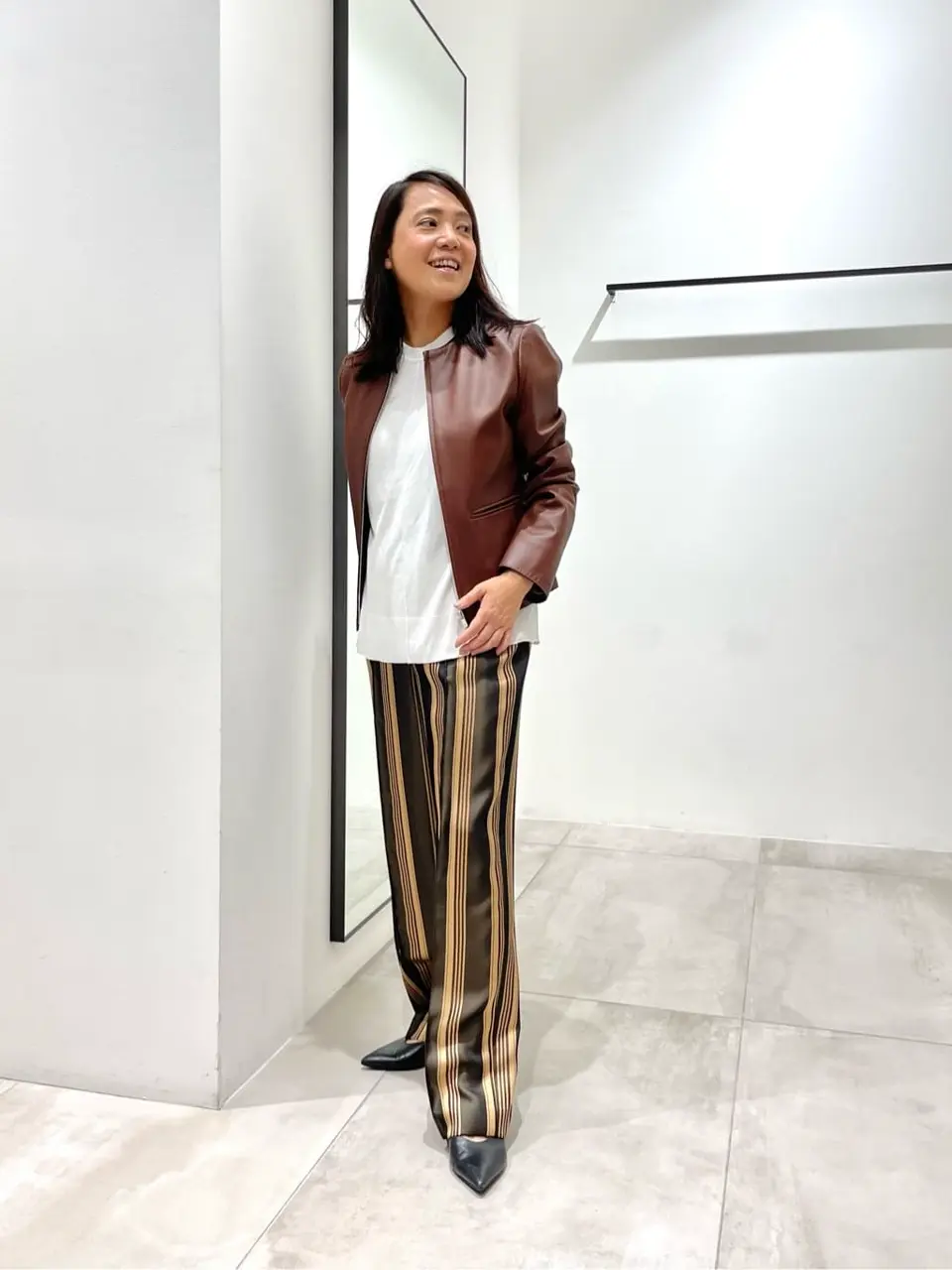  米山美紀 コーディネート画像