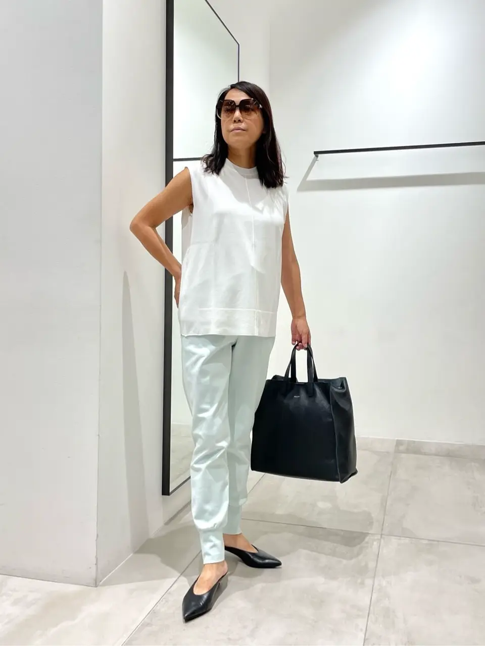  米山美紀 コーディネート画像