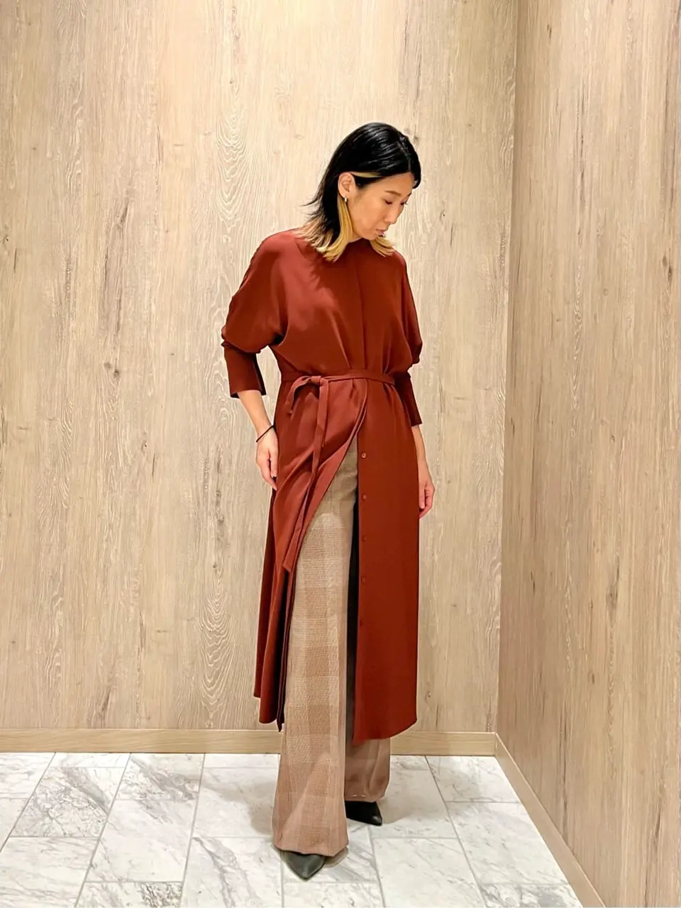  スタッフ コーディネート画像