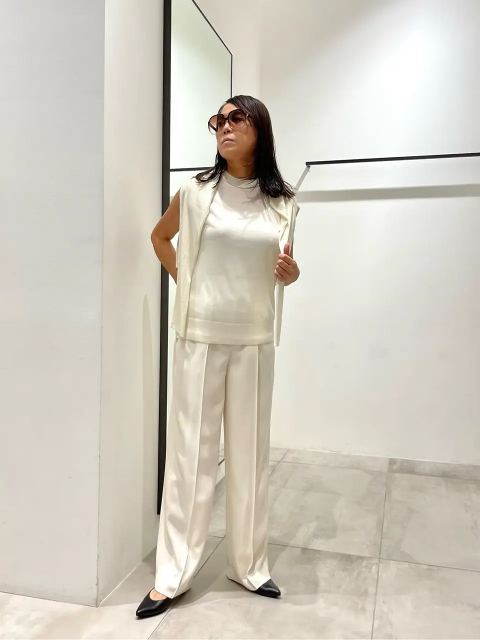  米山美紀 コーディネート画像