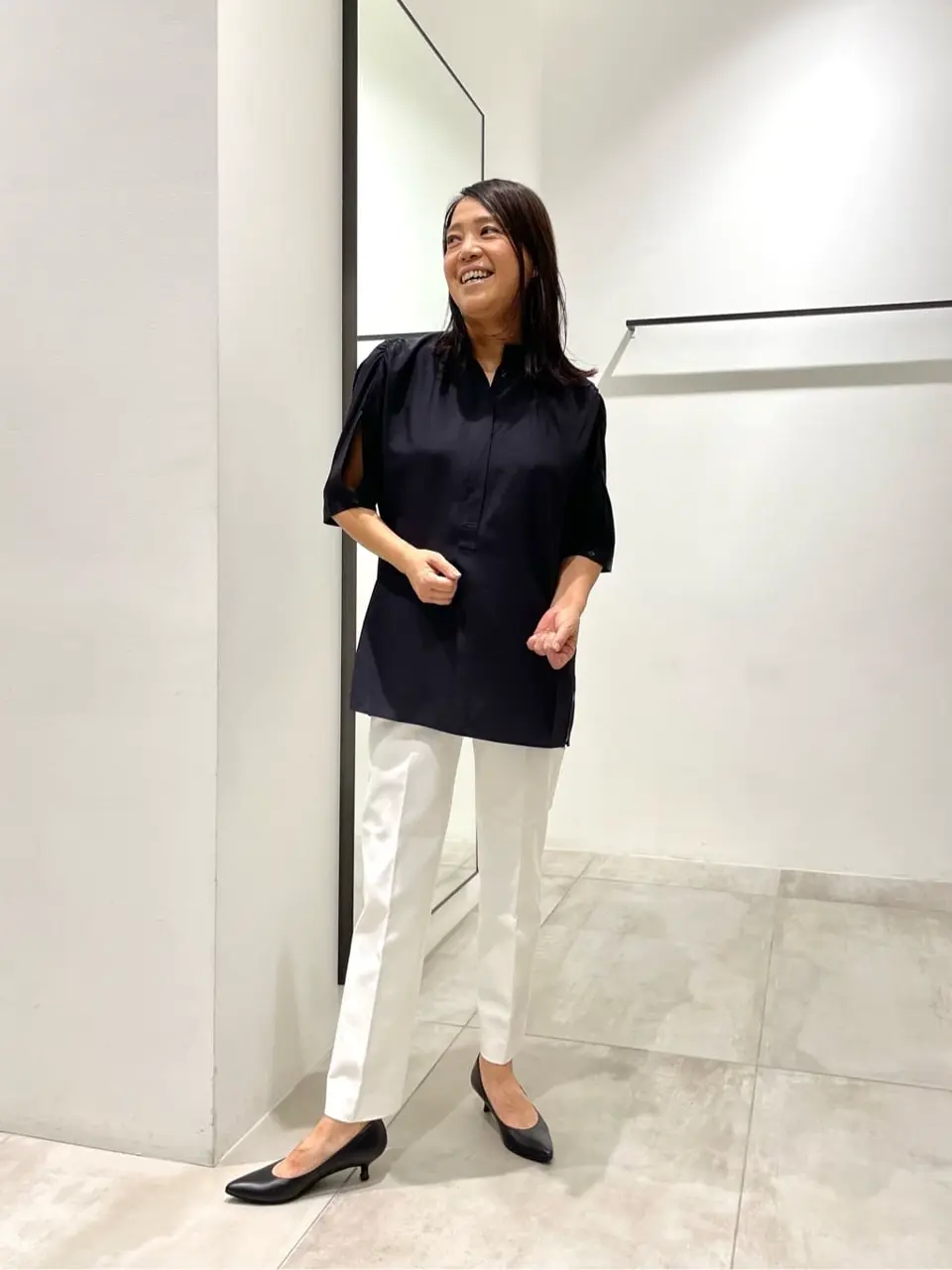  米山美紀 コーディネート画像