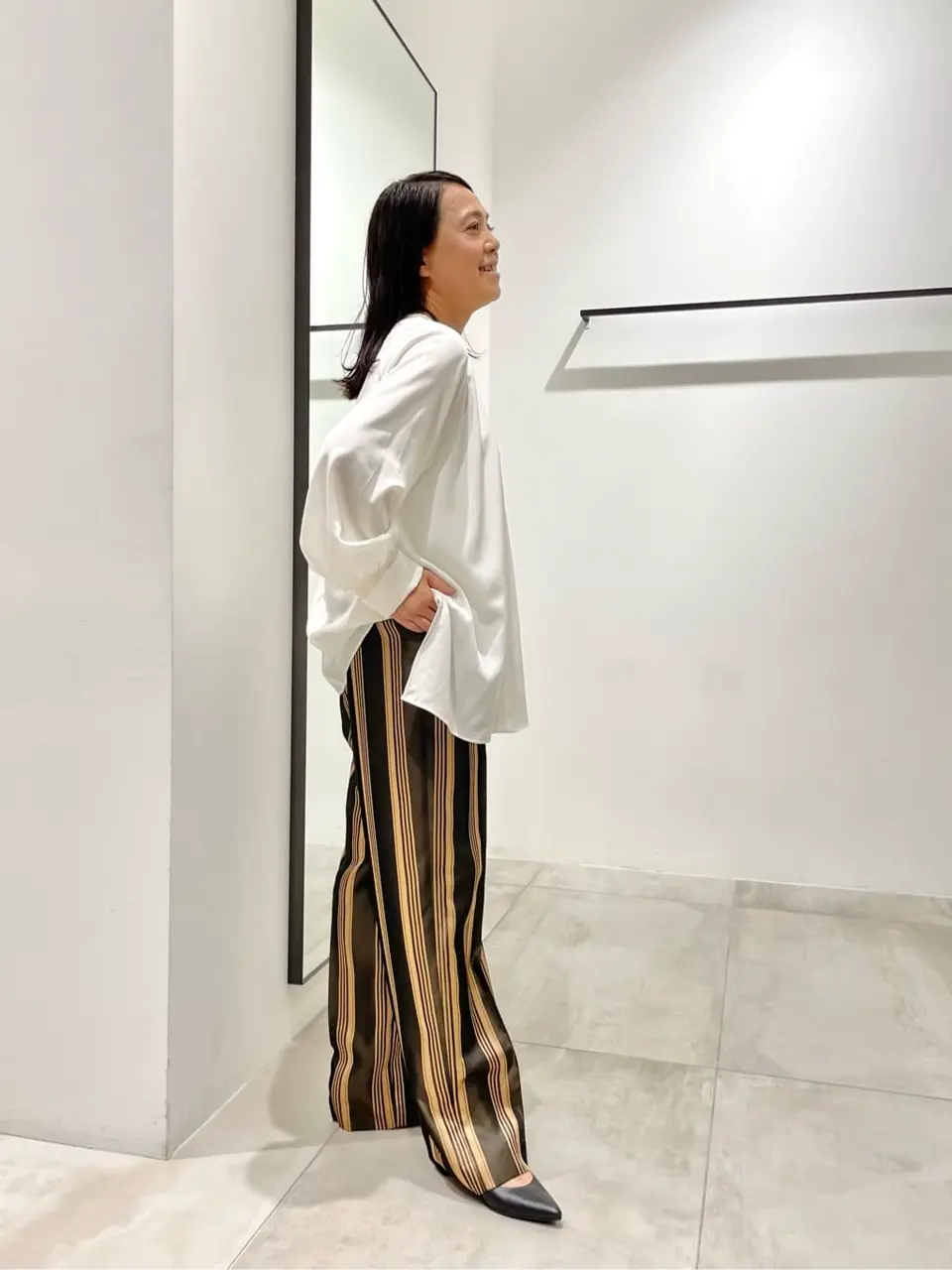  米山美紀 コーディネート画像