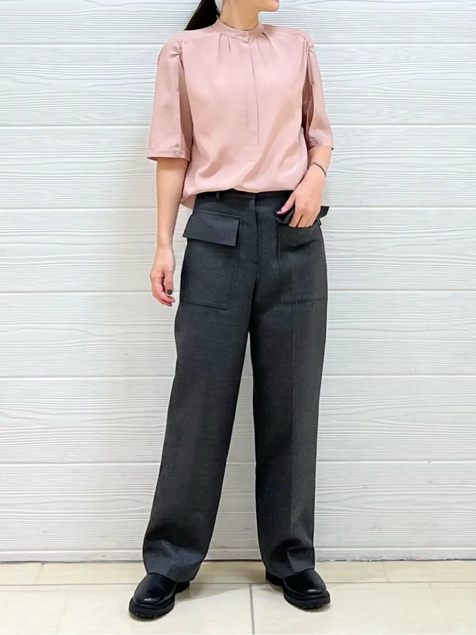 JOSEPH スタッフ コーディネート画像