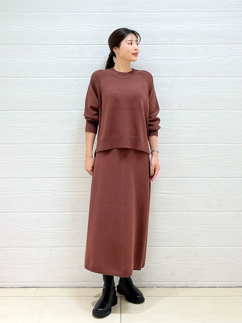 JOSEPH スタッフ コーディネート画像