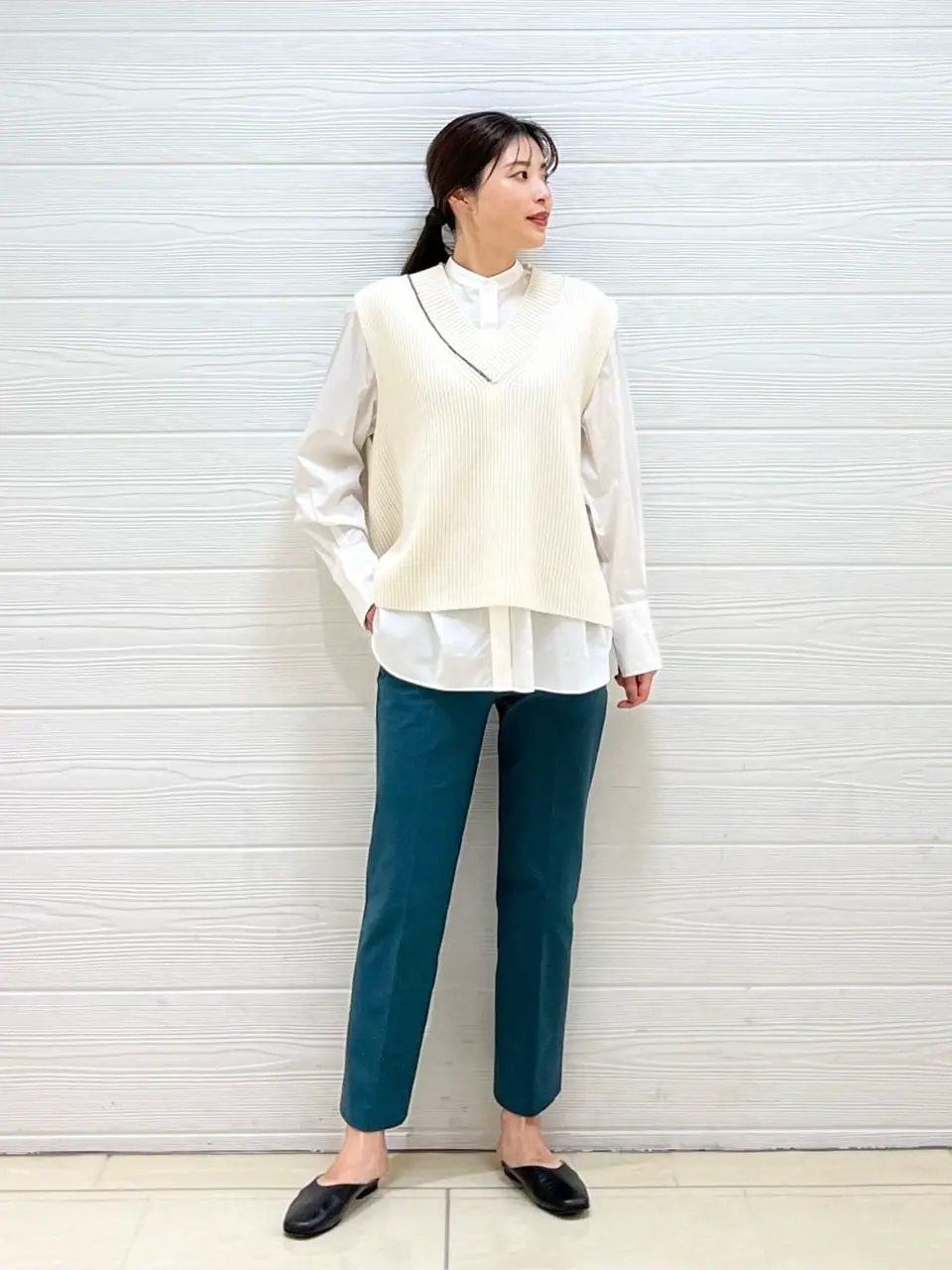 JOSEPH スタッフ コーディネート画像