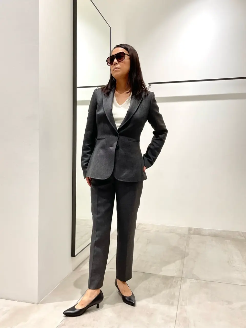  米山美紀 コーディネート画像