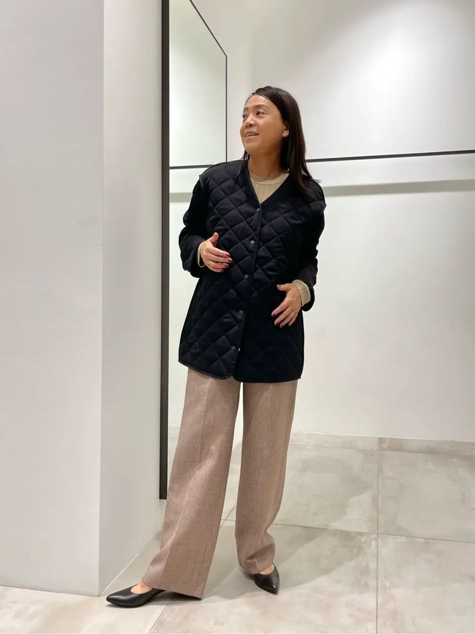  米山美紀 コーディネート画像