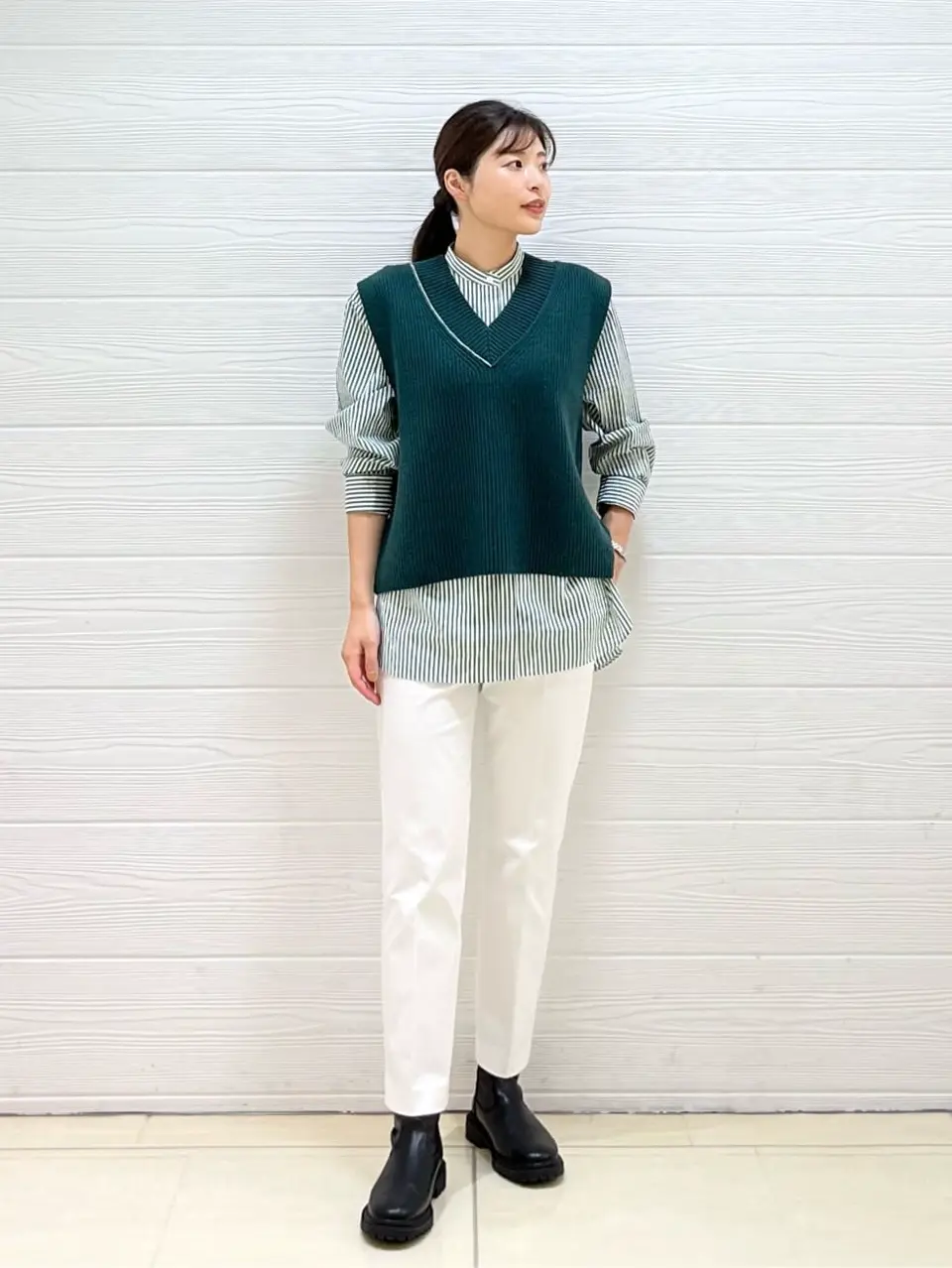 JOSEPH スタッフ コーディネート画像