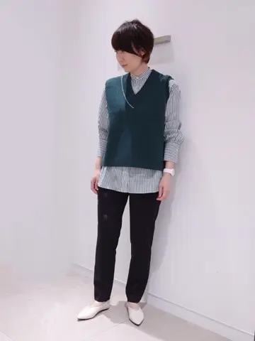 JOSEPH スタッフ コーディネート画像