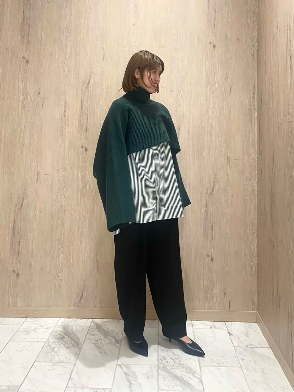 JOSEPH スタッフ コーディネート画像