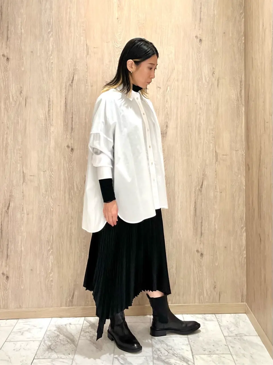 JOSEPH スタッフ コーディネート画像