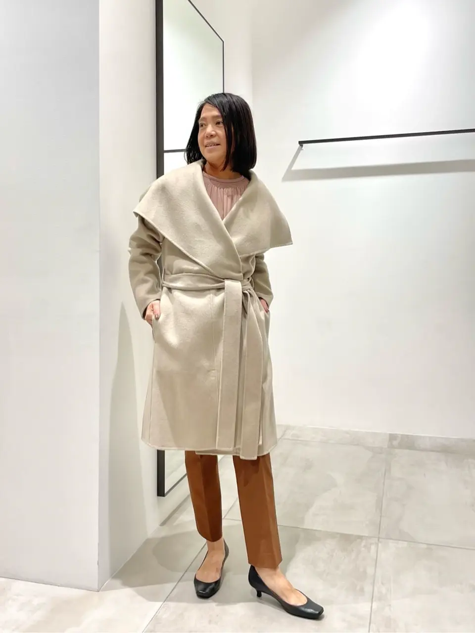  米山美紀 コーディネート画像