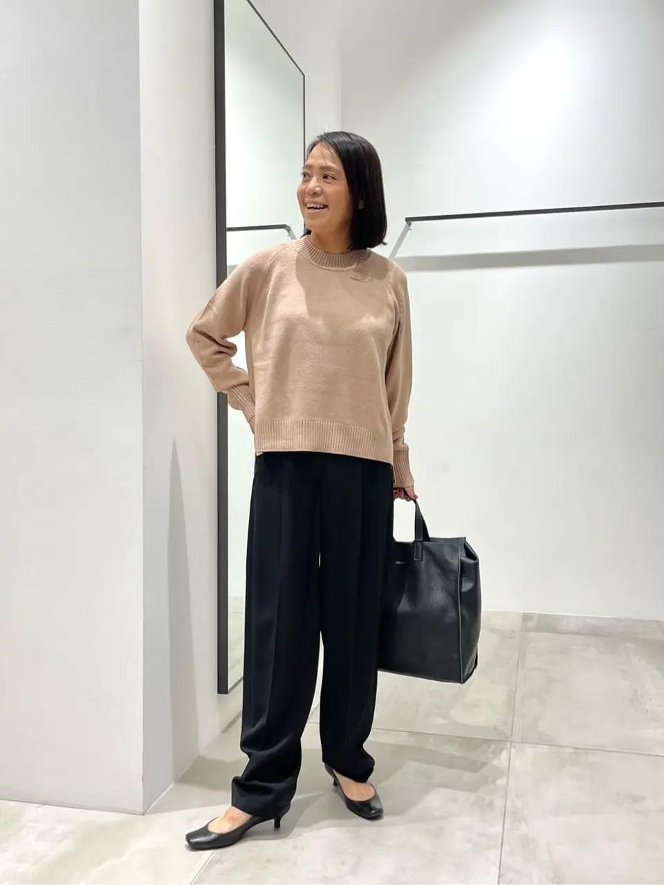  米山美紀 コーディネート画像