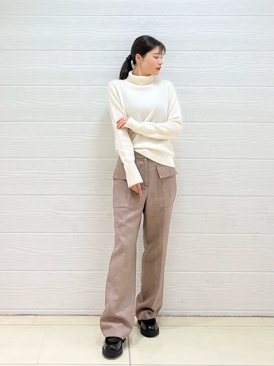 JOSEPH スタッフ コーディネート画像