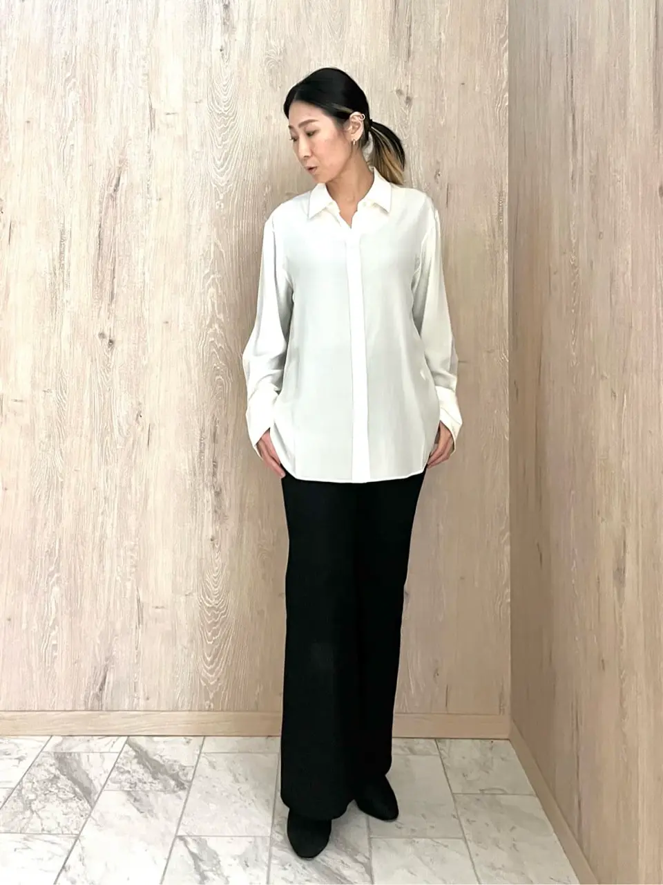 JOSEPH スタッフ コーディネート画像