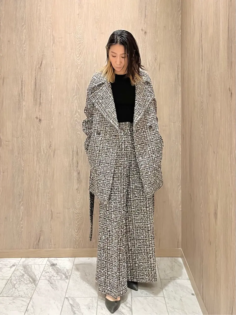 JOSEPH スタッフ コーディネート画像