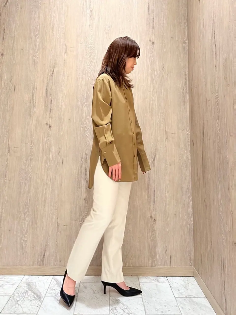 JOSEPH スタッフ コーディネート画像