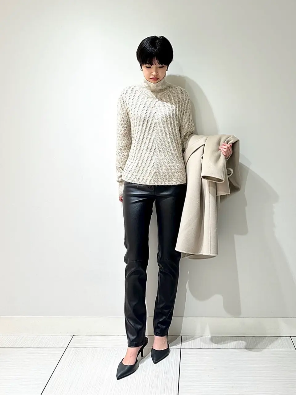 JOSEPH スタッフ コーディネート画像