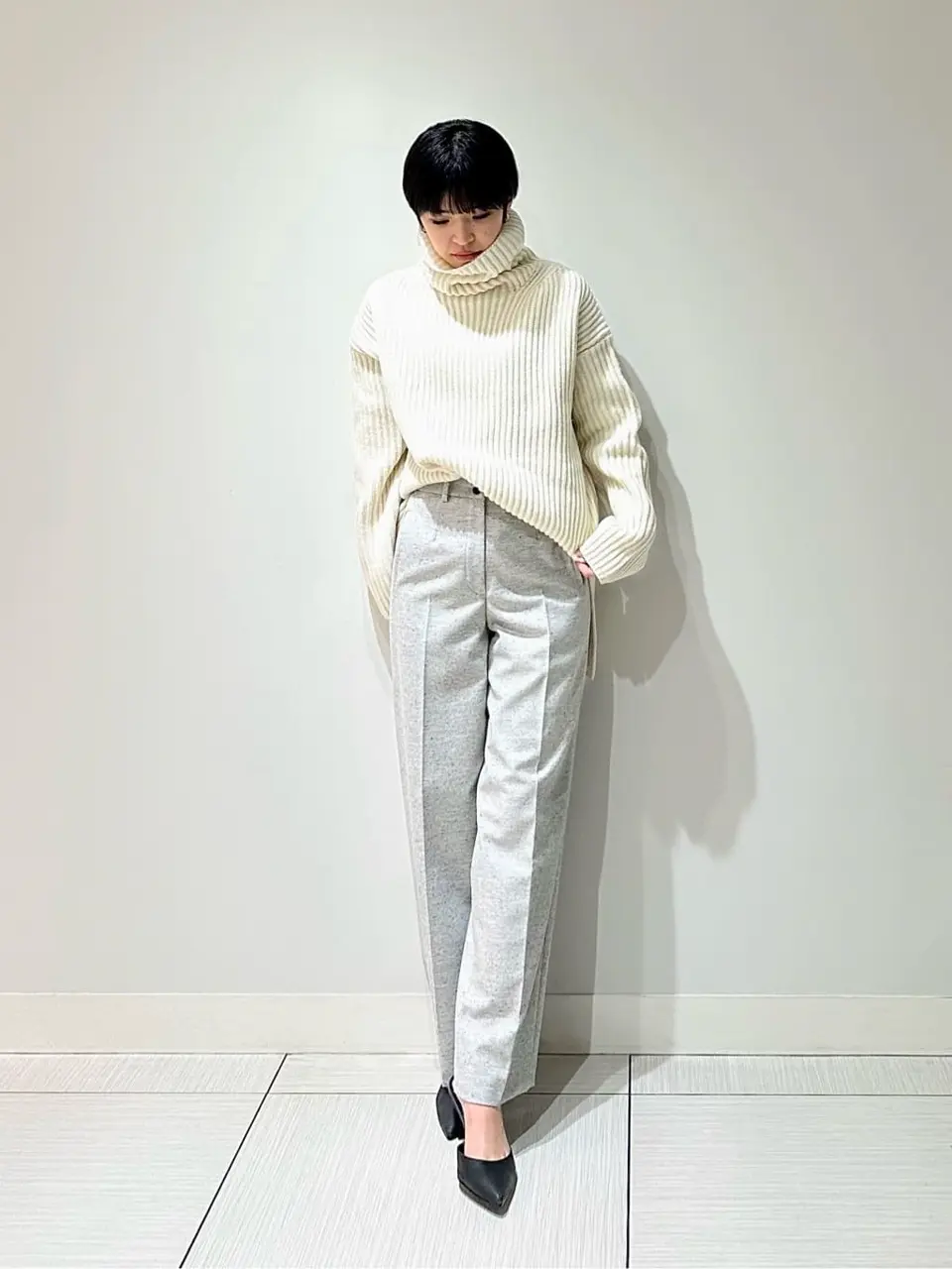 JOSEPH スタッフ コーディネート画像