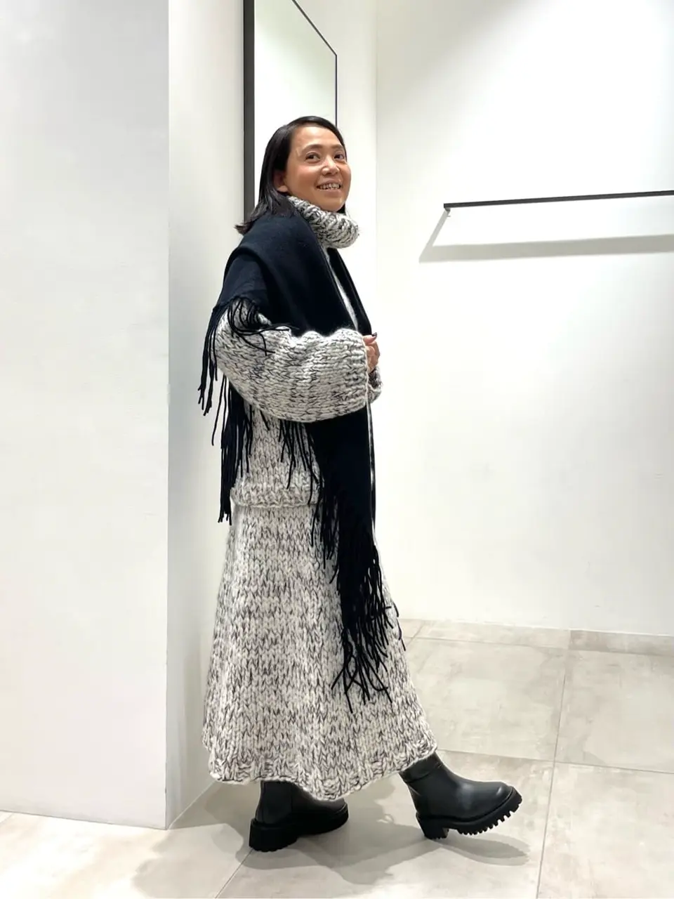  米山美紀 コーディネート画像