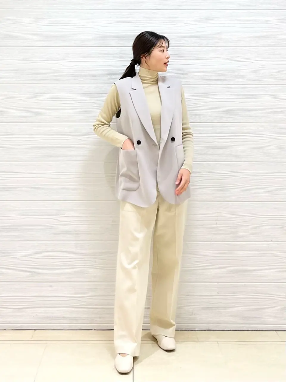 JOSEPH スタッフ コーディネート画像