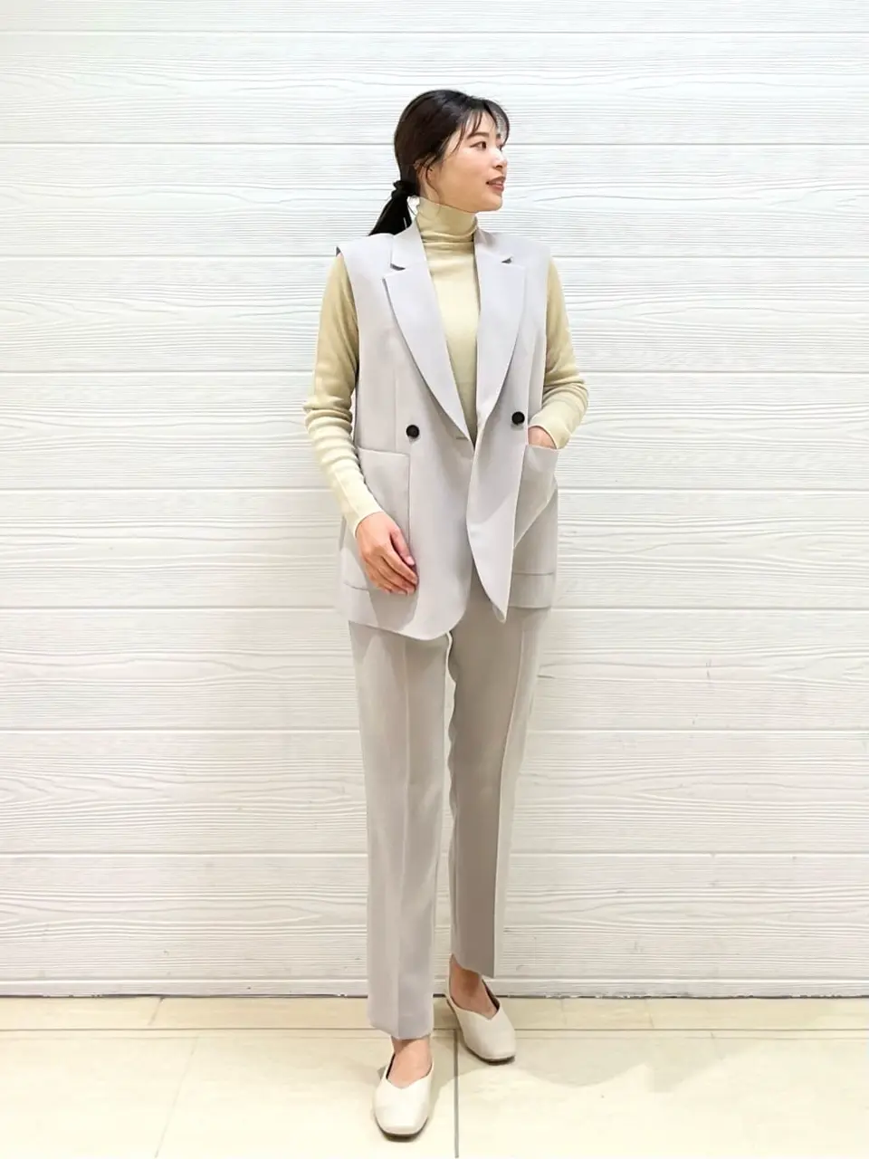 JOSEPH スタッフ コーディネート画像