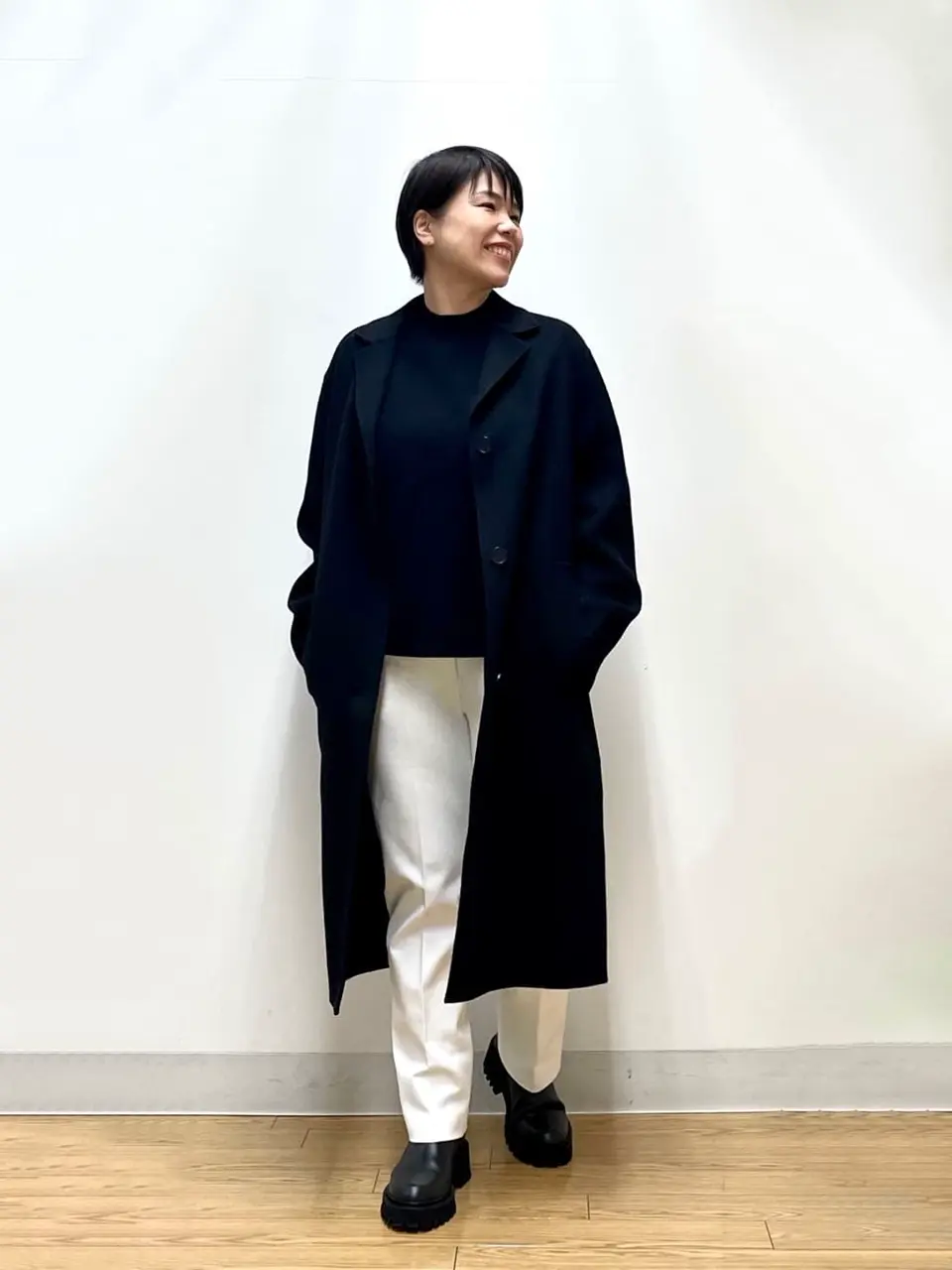 JOSEPH スタッフ コーディネート画像