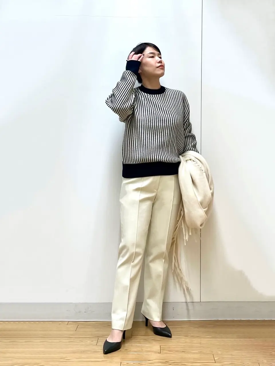 JOSEPH スタッフ コーディネート画像