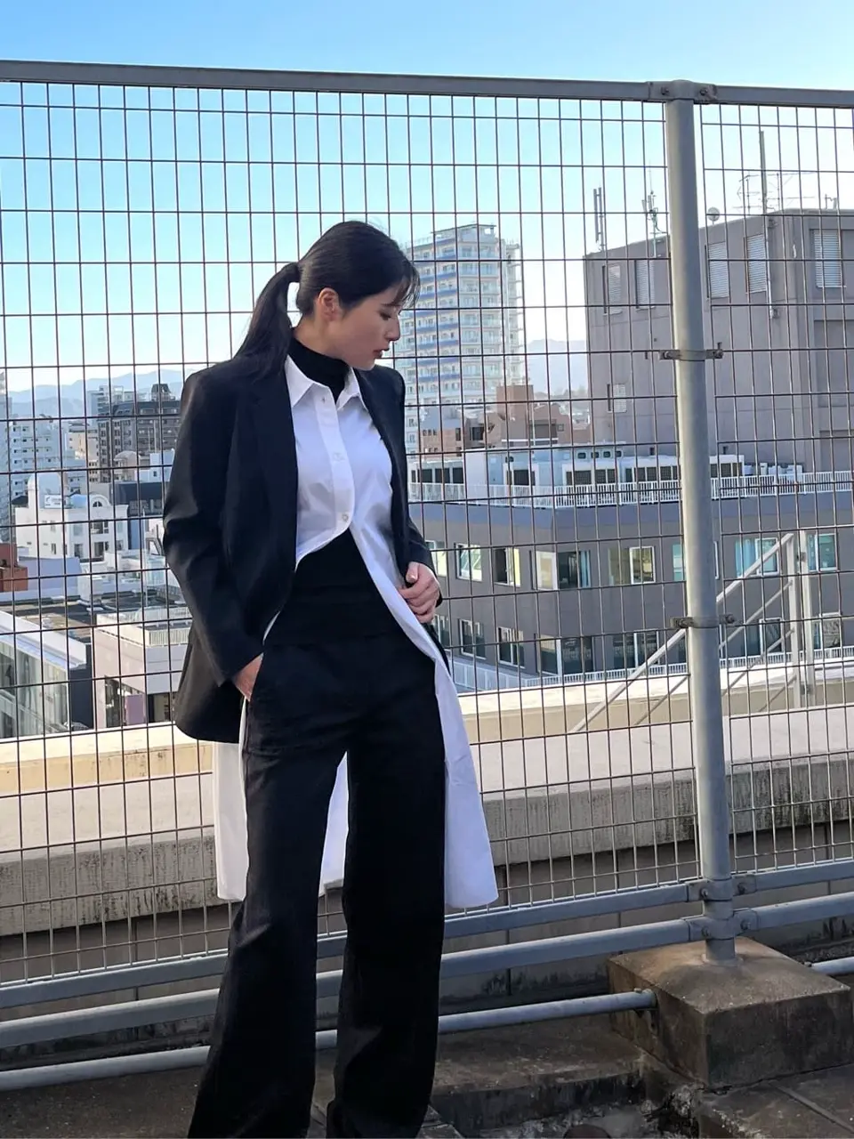 JOSEPH スタッフ コーディネート画像