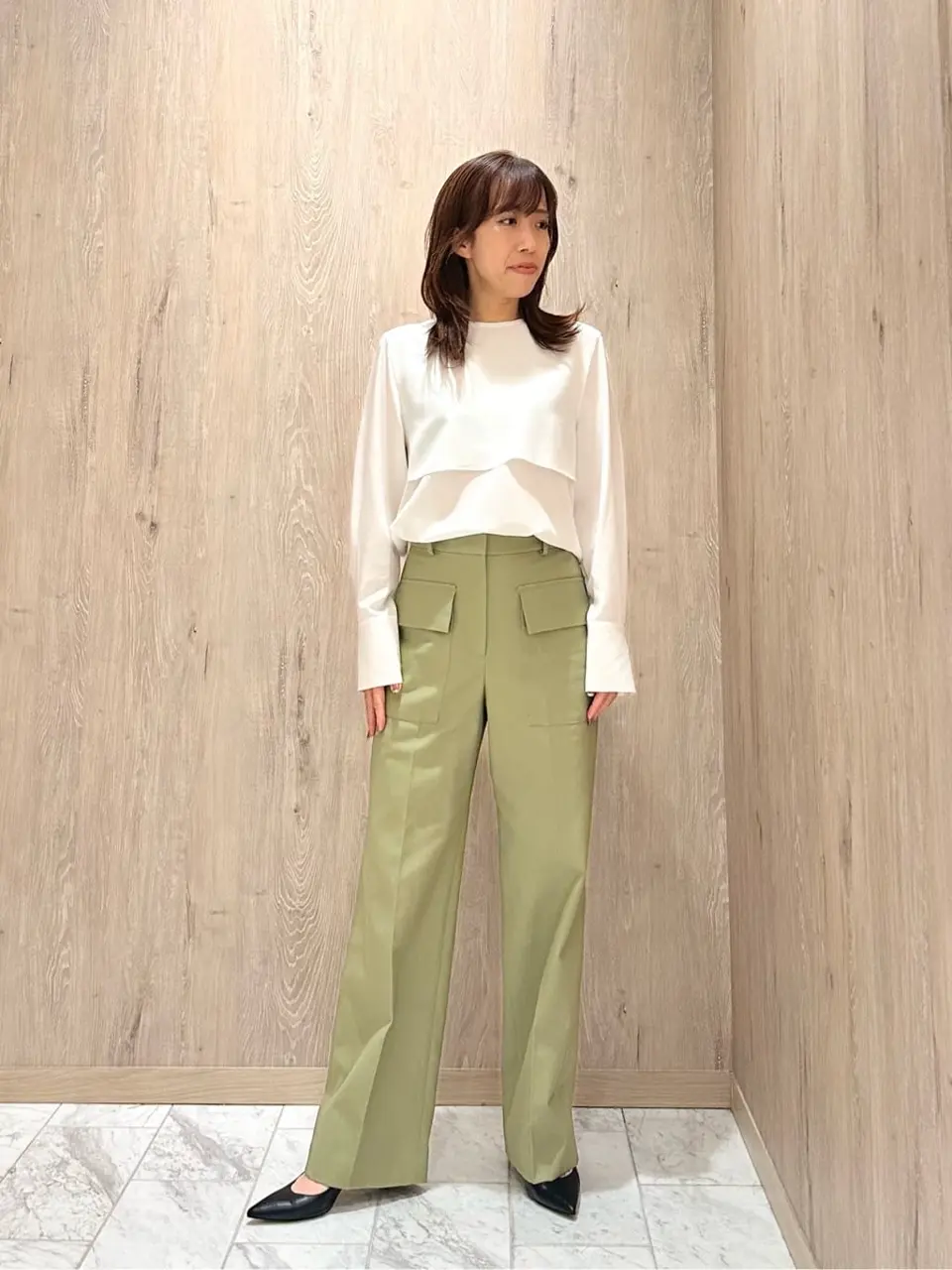 JOSEPH スタッフ コーディネート画像