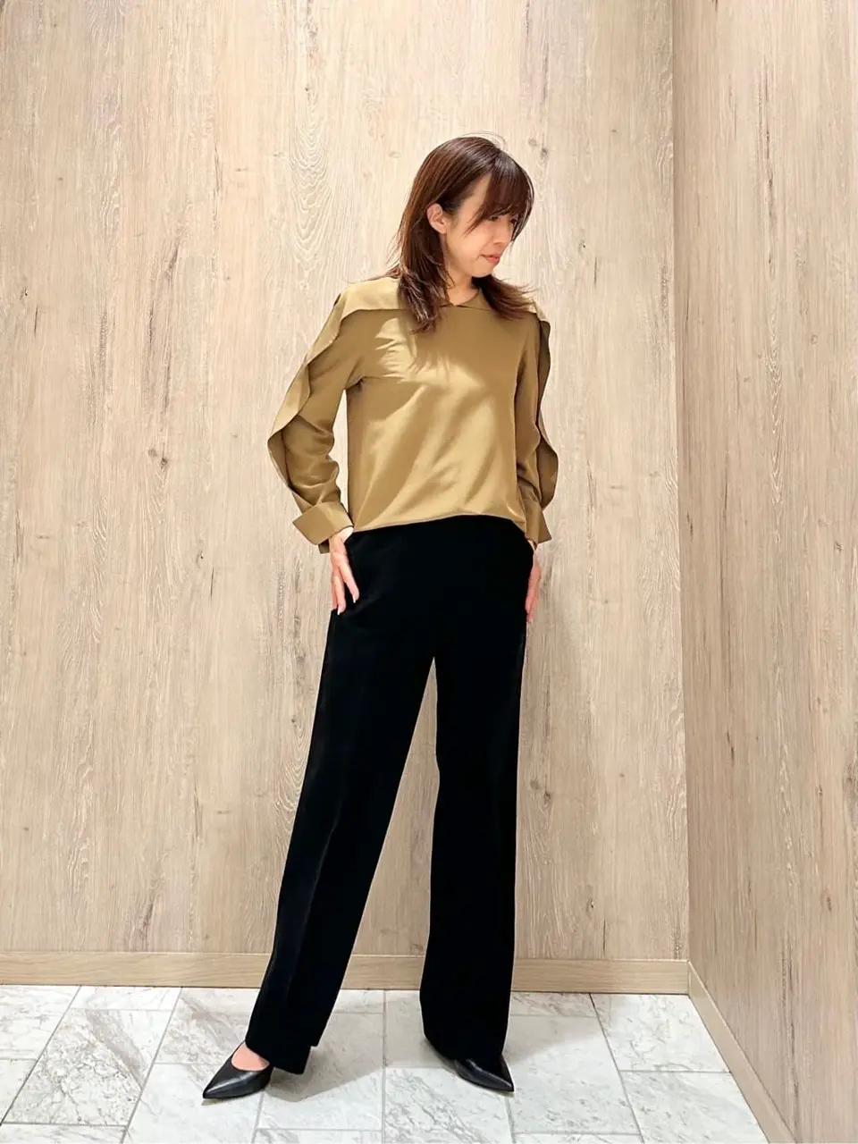 JOSEPH スタッフ コーディネート画像