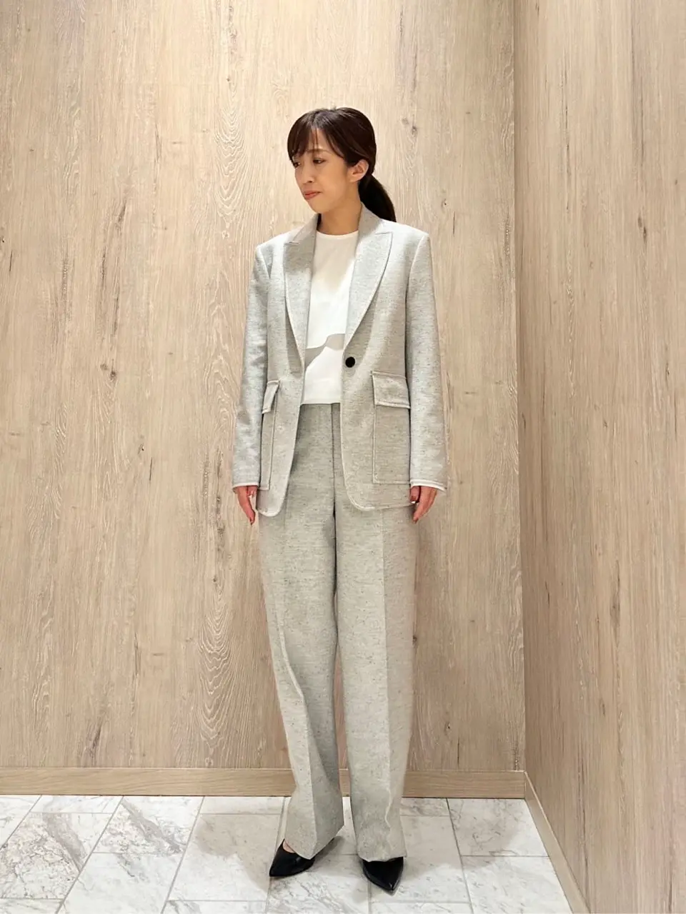 JOSEPH スタッフ コーディネート画像