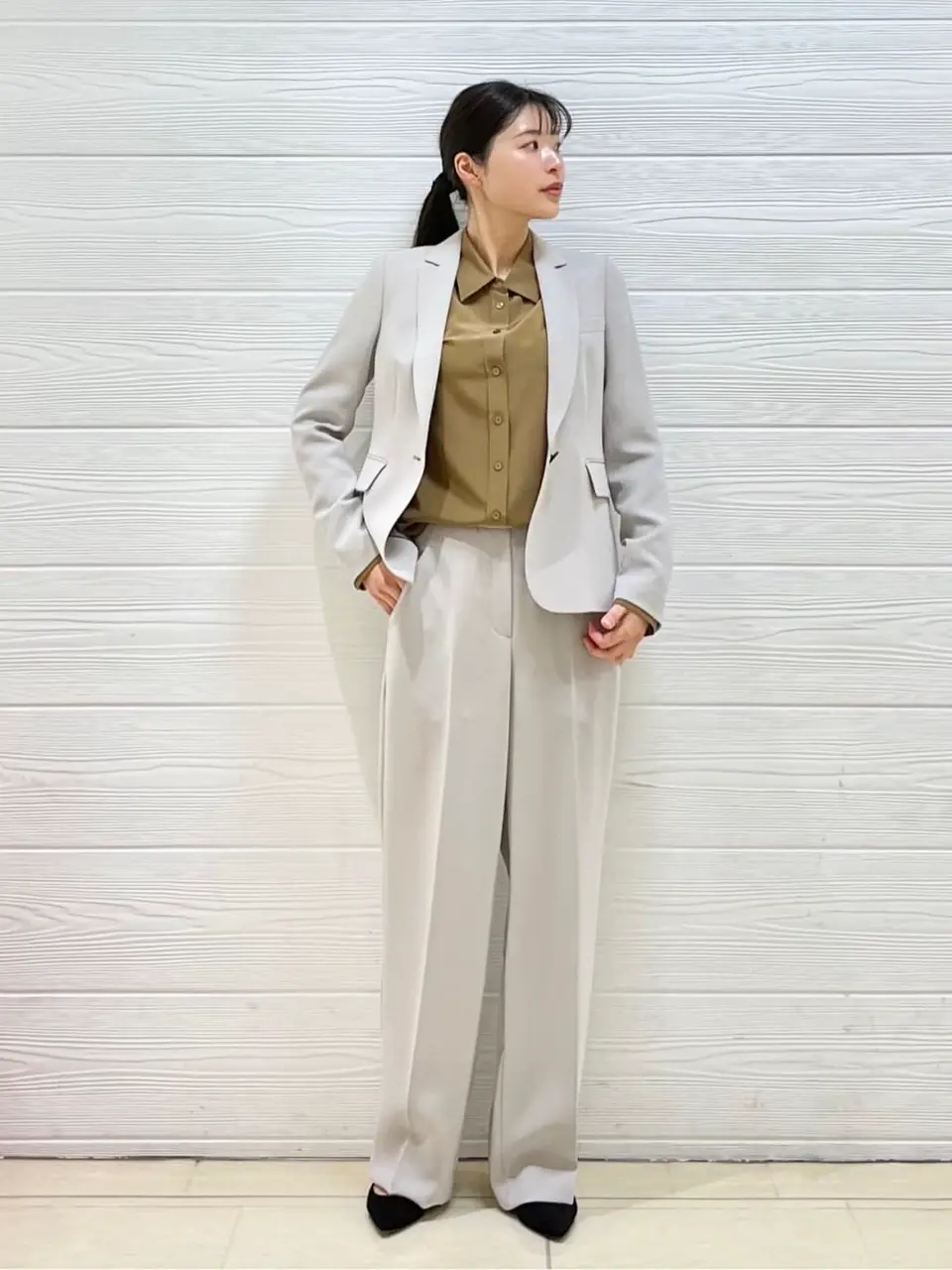 JOSEPH スタッフ コーディネート画像