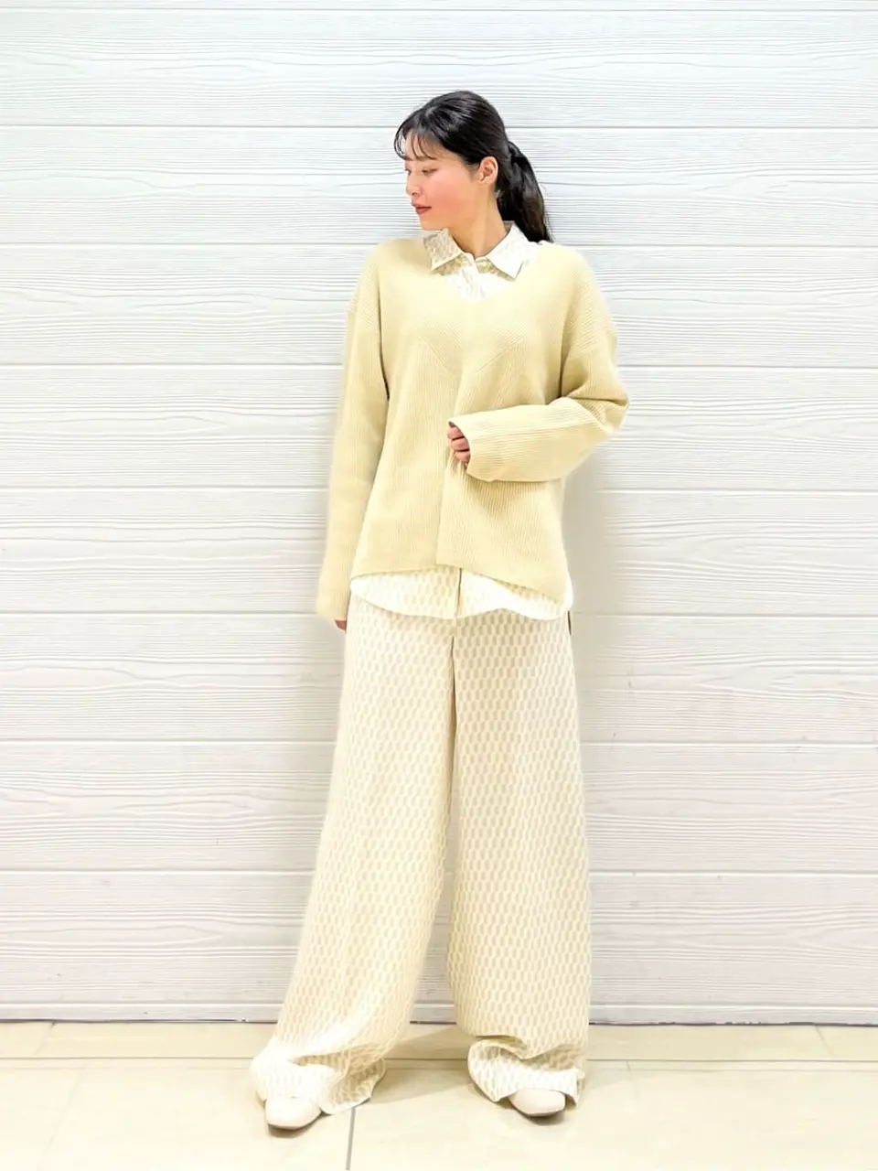 JOSEPH スタッフ コーディネート画像