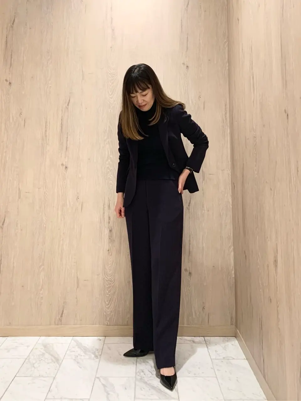 JOSEPH スタッフ コーディネート画像