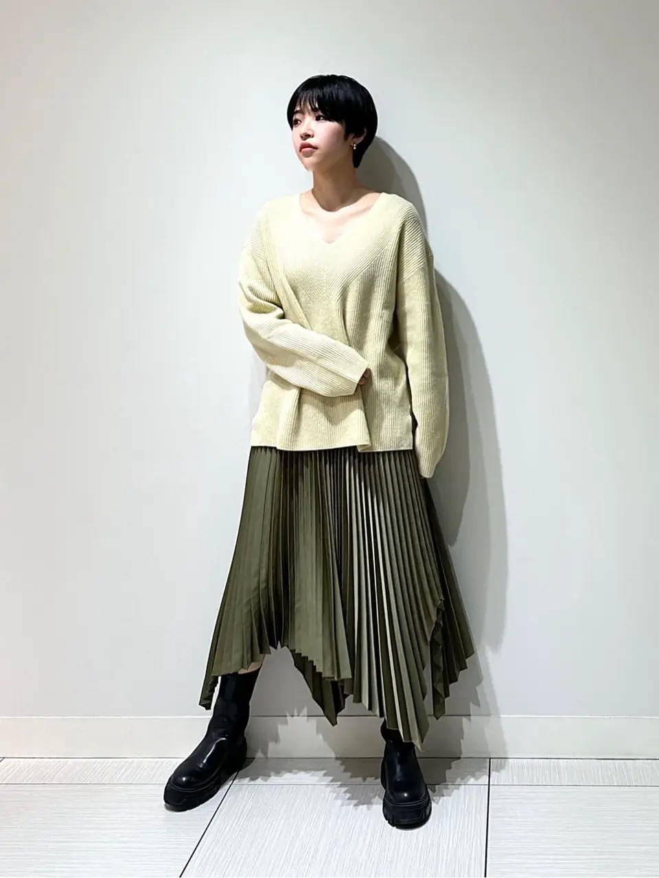 JOSEPH スタッフ コーディネート画像