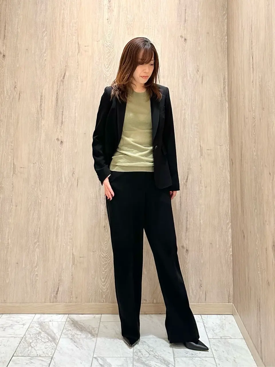 JOSEPH スタッフ コーディネート画像