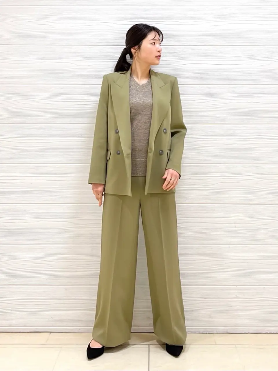 JOSEPH スタッフ コーディネート画像