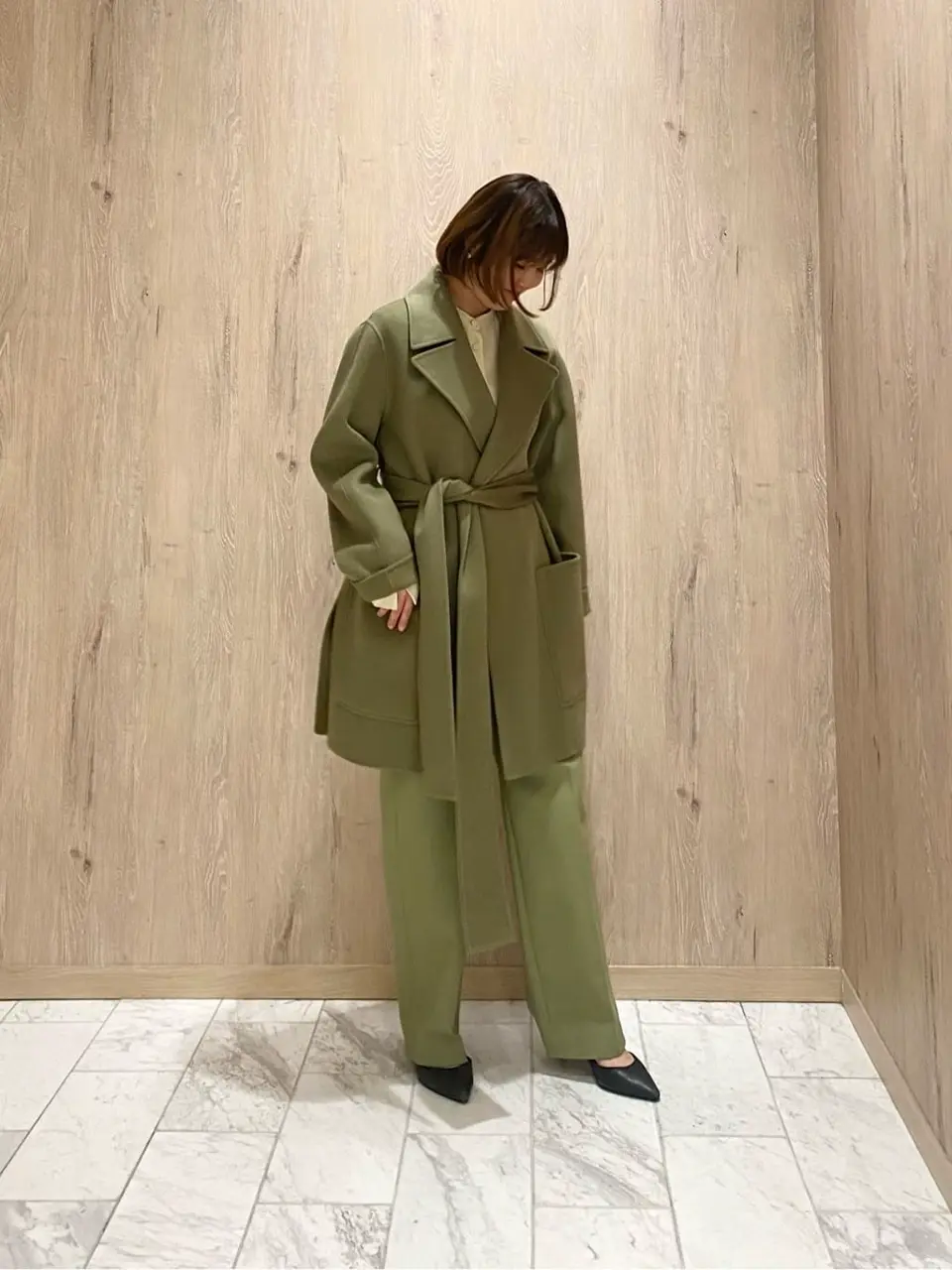 JOSEPH スタッフ コーディネート画像