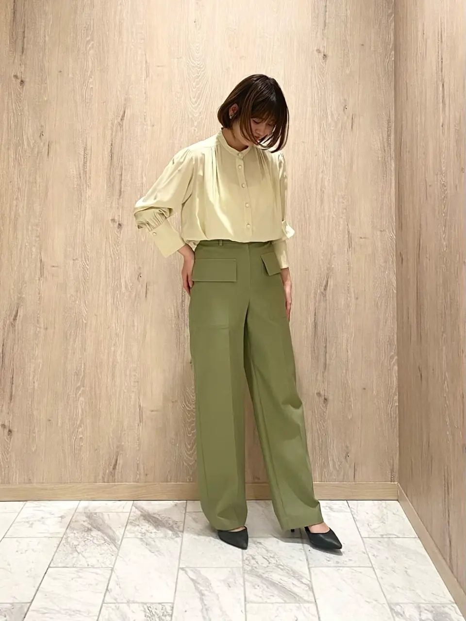 JOSEPH スタッフ コーディネート画像