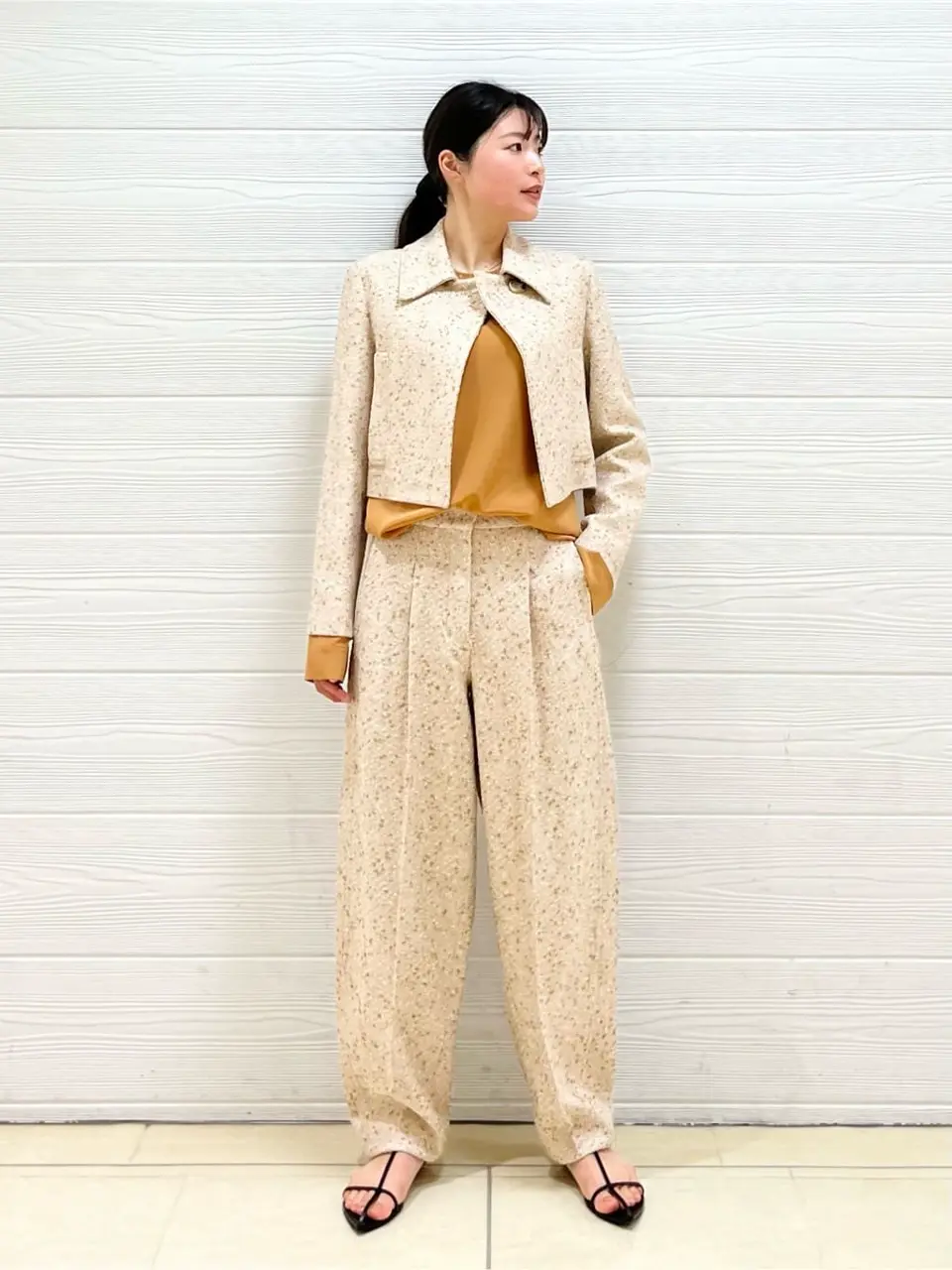 JOSEPH スタッフ コーディネート画像