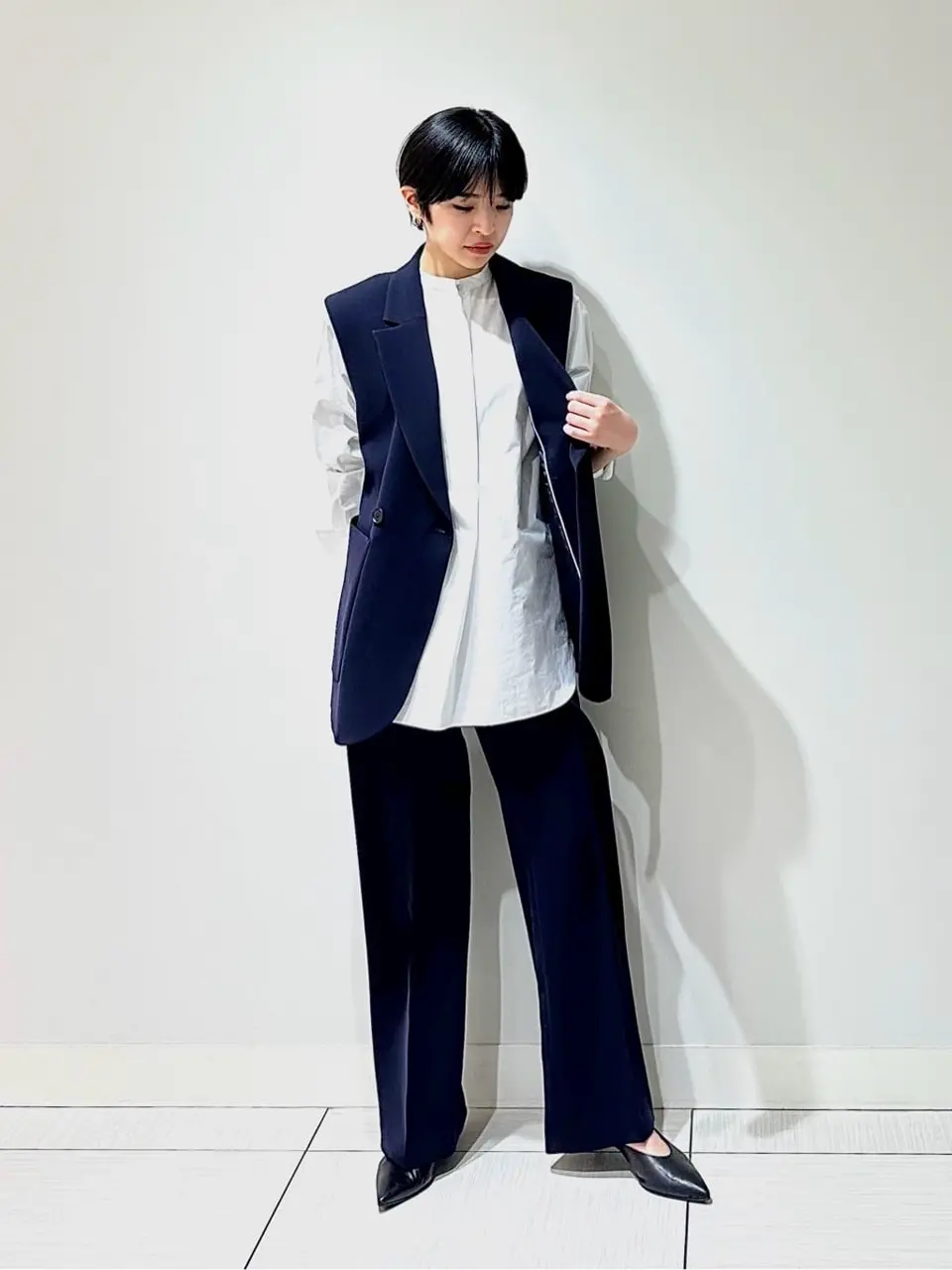 JOSEPH スタッフ コーディネート画像