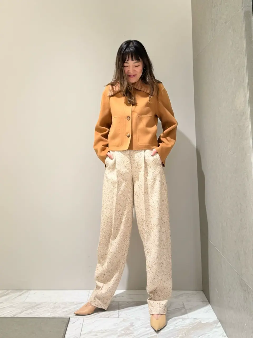 JOSEPH スタッフ コーディネート画像