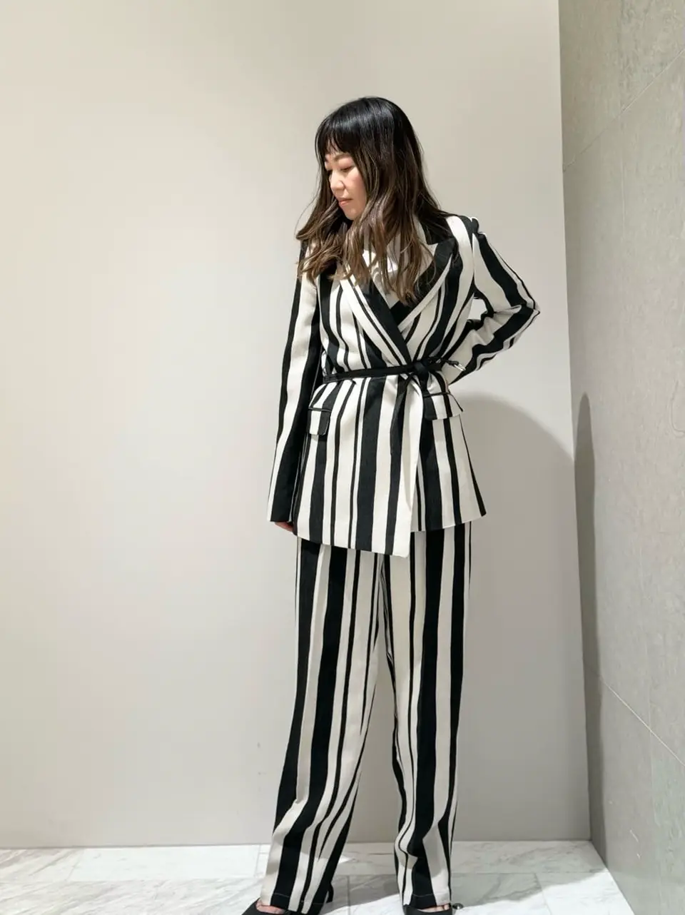 JOSEPH スタッフ コーディネート画像