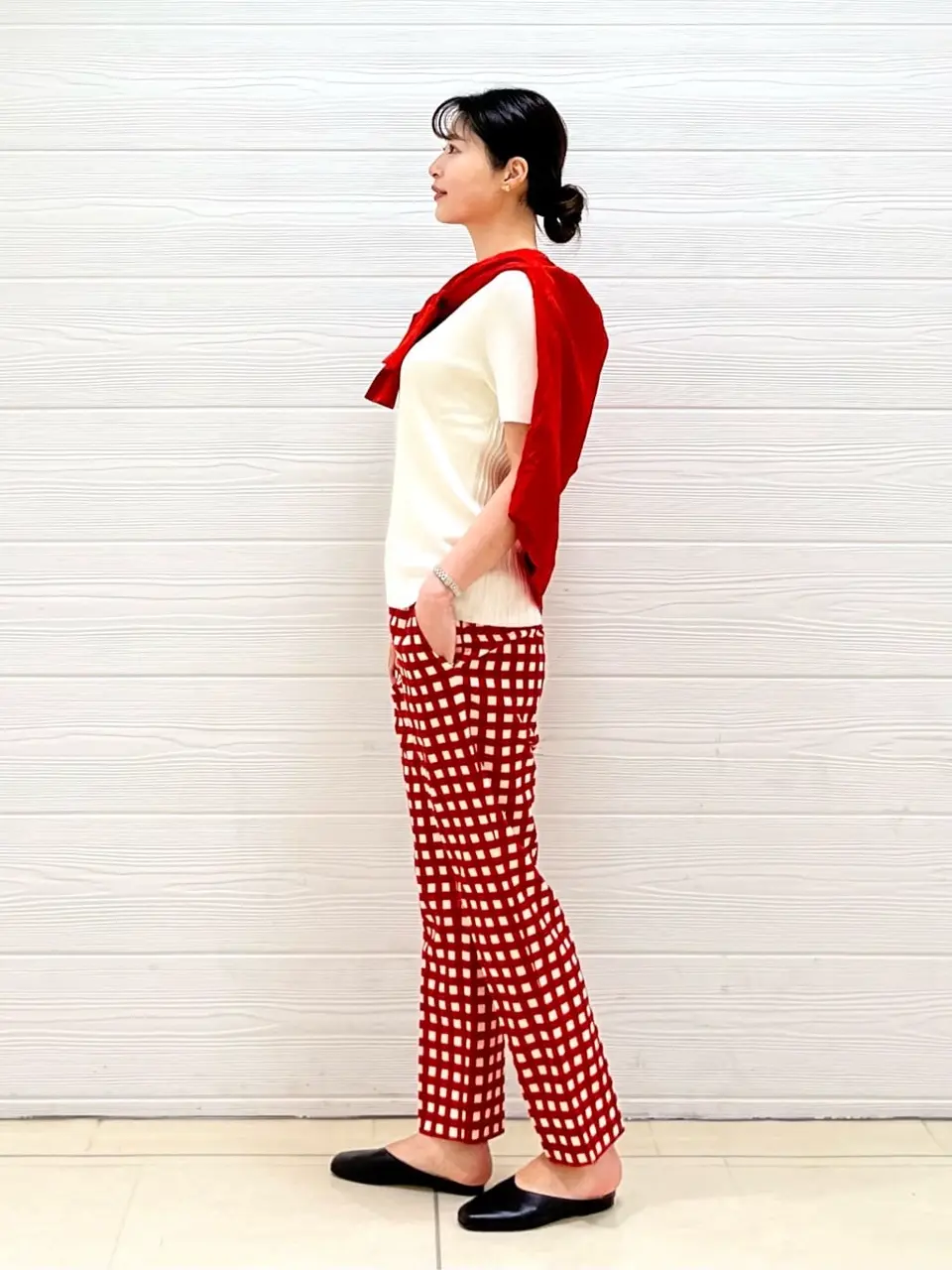 JOSEPH スタッフ コーディネート画像