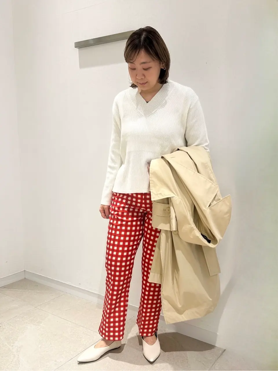 JOSEPH スタッフ コーディネート画像